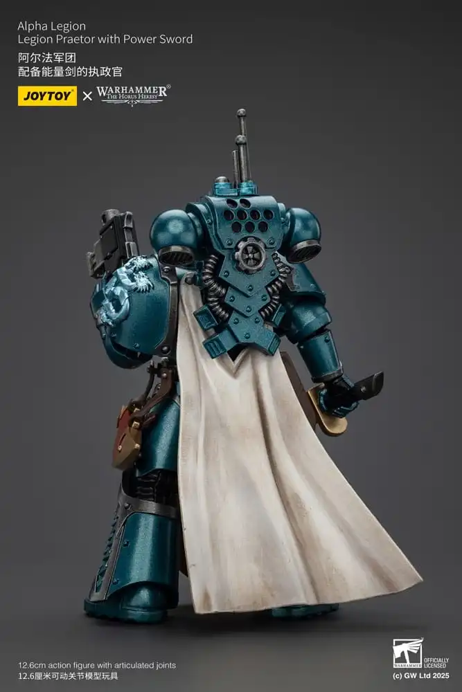 Warhammer The Horus Heresy Action Figure Alpha Legion Praetor with Power Sword 20 cm